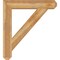Ekena Millwork Traditional Craftsman Rough Sawn Bracket, Western Red Cedar, 6"W x 38"D x 42"H BKT06X38X42TRA04RWR - alternate 2